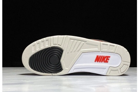 Rep EP UNIVERSITY CJ0939-100 WHITE TINKER RED AIR CJ0939-100 RETRO 3 JORDAN 0123